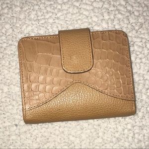 Tan leather wallet -bundle only